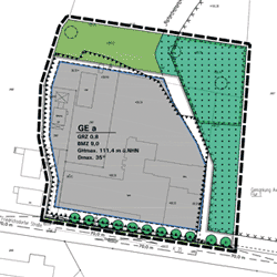 Bebauungsplan Nr. 184, „Friedrichsdorfer Straße“, Stadt Gütersloh 2016
