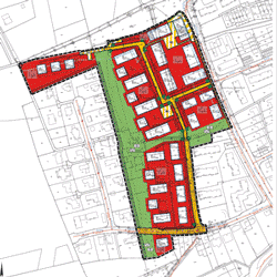Bebauungsplan Wohnen Grünwaldstr. Bielefeld  2019