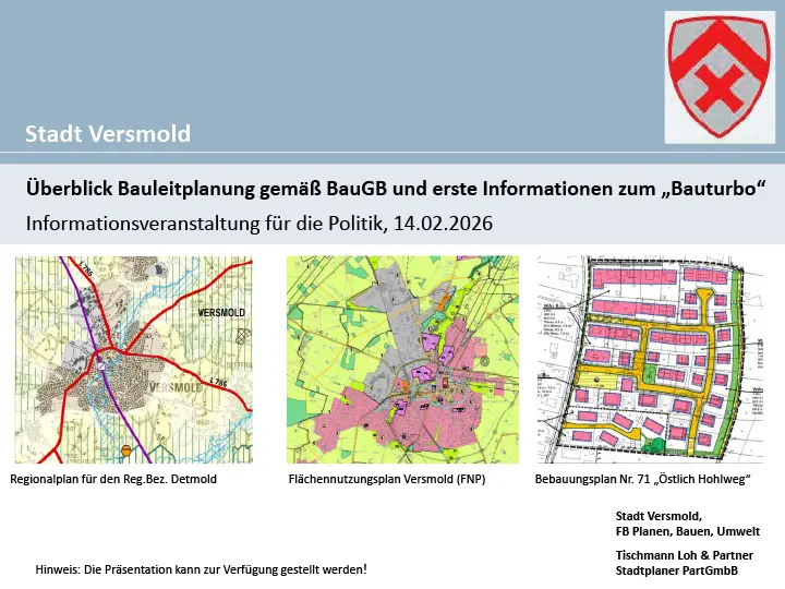 Vorschaubild der Präsentation in Versmold