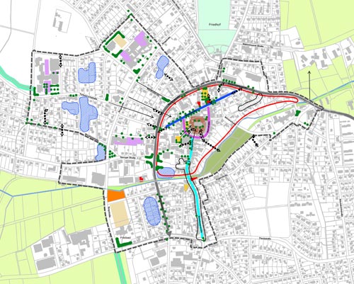 Stadtplan Innenstadtkonzept 2