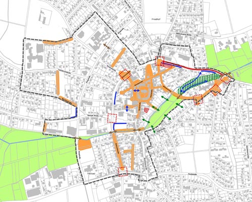 Stadtplan Innenstadtkonzept 3