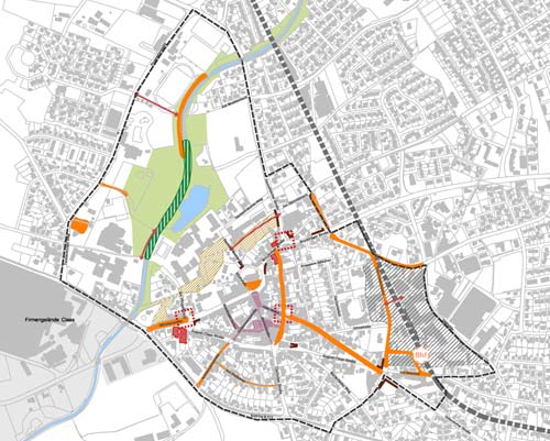 Stadtplan Innenstadtkonzept 3