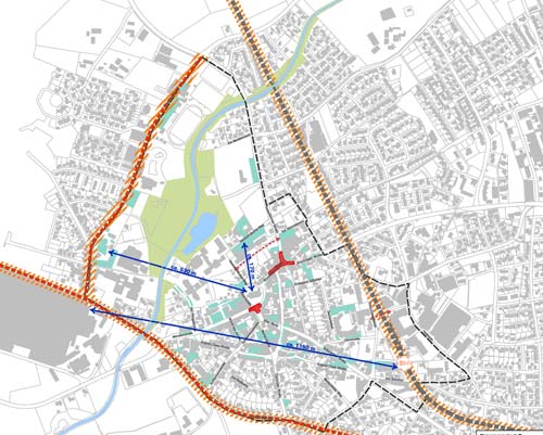 Stadtplan Innenstadtkonzept 5