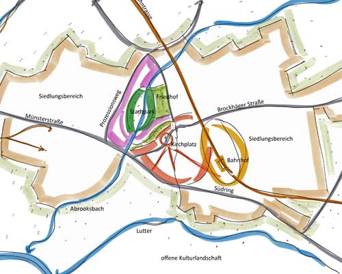 Stadtplan Innenstadtkonzept 6