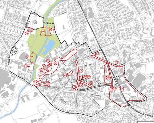 Stadtplan Innenstadtkonzept 8