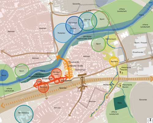 Stadtplan Innenstadtkonzept 1