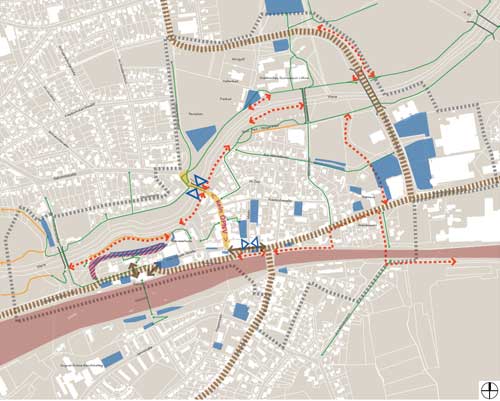 Stadtplan Innenstadtkonzept 5