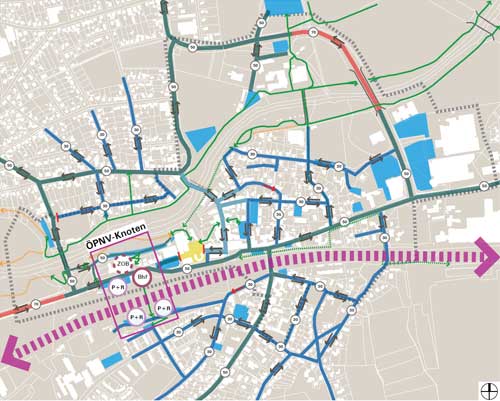 Stadtplan Innenstadtkonzept 6