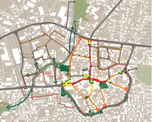Stadtplan Innenstadtkonzept 2